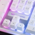 Keyboard Mars Gaming MK220  RGB White Spanish Qwerty