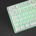 Keyboard Mars Gaming MK220  RGB White Spanish Qwerty