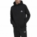 Herren Sweater mit Kapuze Adidas Essentials For Gameday Schwarz