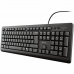 Tastatur Trust TK-150 Spansk Qwerty Svart