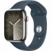 Smartwatch Apple Series 9 Blau Silberfarben 45 mm