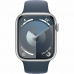 Chytré hodinky Apple Series 9 Modrý Stříbřitý 45 mm