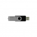 USB stick GoodRam UTS2 USB 2.0 Zwart Zilverkleurig 8 GB (1 Stuks)