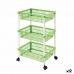 Groentetrolley Tontarelli Mito 3 Plastic Groen 40 x 29 x 62 cm (12 Stuks)