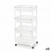 Carrello per Verdure Tontarelli Mito 4 Plastica Bianco 40 x 29 x 62 cm (12 Unità)