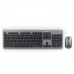 clavier et souris NGS MATRIXKIT Gris Espagnol Qwerty