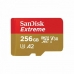 Memoria USB SanDisk Extreme Azul Negro Rojo 256 GB