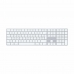 Tastatur Apple MQ052Y/A Spansk qwerty Sølvfarvet