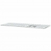 Tastatur Apple MQ052Y/A Spansk qwerty Sølvfarvet