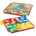 Parchis en Oca Spelbord Colorbaby 32 x 32 x 1 cm (25 Onderdelen) (6 Stuks)