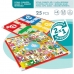 Parchis en Oca Spelbord Colorbaby 32 x 32 x 1 cm (25 Onderdelen) (6 Stuks)