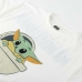 Børne Kortærmet T-shirt The Mandalorian Hvid