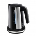 Fierbător de Apă și Ceainic Electric Melitta LOOK AQUA DELUXE BLACK EU Negru/Argintiu Oțel inoxidabil 2400 W 1,7 L