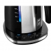 Water- en Theekoker Melitta LOOK AQUA DELUXE BLACK EU Zwart/Zilverkleurig Roestvrij staal 2400 W 1,7 L