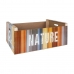 Opbergbak Confortime Nature Hout Multicolour 58 x 39 x 21 cm (3 Stuks)