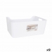 Cesta Multiusos Dem Branco 33 x 24 x 14,5 cm (12 Unidades)