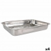 Bandeja para Forno Quttin Aço Prateado Retangular 43,4 x 31,2 cm (4 Unidades)