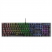 Tastatur Mars Gaming MK422 Spansk qwerty RGB Sort