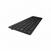 Bluetooth Klaviatuur V7 KW550ESBT Hispaaniakeelne Qwerty hispaania Must