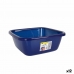 Bacinella Dem Eco Azzurro 10 L Quadrato 34 x 34 x 13 cm (12 Unità)