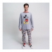 Pijama Mickey Mouse Cinzento (Adultos) Homem