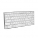 Teclado sem Fios Subblim SUB-KB-3ADC200 BLUETOOTH 3.0 350 mAh Qwerty espanhol Prateado Espanhol