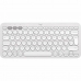 Clavier sans fil Logitech Pebble Keys 2 K380s Espagnol Qwerty Blanc