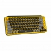 Draadloos toetsenbord Logitech 920-010728 Zwart Geel Qwerty Spaans