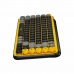 Tastiera Wireless Logitech 920-010728 Nero Giallo Qwerty in Spagnolo