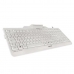 Teclado com Leitor Cherry JK-A0100ES-0 Branco