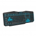 Teclado Esperanza EGK201B Preto Multicolor