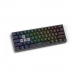 Tastatur Savio BLACKOUT Sort Multifarvet Engelsk QWERTY