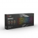 Tangentbord Savio BLACKOUT Svart Multicolour Engelska QWERTY