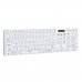 Tastatur Activejet Klawiatura USB K-3066SW Hvit QWERTY