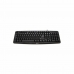 Tangentbord iggual CK-BASIC-105T QWERTY USB Svart spanska Apa (1 Delar)