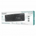 Teclado Ewent EW3109 PS/2 USB Preto