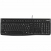 Klávesnica Logitech K120 Čierna Francúzština AZERTY