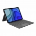 Tastiera Logitech Folio Touch Spagnolo Grigio Qwerty in Spagnolo QWERTY