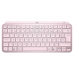 Drahtlose Tastatur Logitech MX Keys Mini Rosa Französisch AZERTY