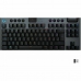 Billentyűzet Logitech G915 TKL AZERTY Francia Fekete