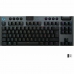 Клавиатура Logitech G915 TKL AZERTY френски Черен