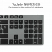 Trådløst tastatur Subblim SUB-KB-3ADE301 Bluetooth 3.0 Grå