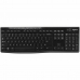 Belaidė klaviatūra Logitech Prancūzų Juoda AZERTY