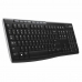 Belaidė klaviatūra Logitech Prancūzų Juoda AZERTY