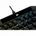 Näppäimistö Corsair K70 RGB PRO Musta Ranska AZERTY