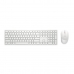 Toetsenbord Dell KM5221W-WH-SPN Wit Zwart Qwerty Spaans