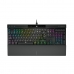 Klaviatuur Corsair K70 Hispaaniakeelne Qwerty Must