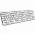 Tastiera Wireless Logitech MX Keys S Qwerty in Spagnolo Bianco