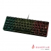 Keyboard Verbatim KP-X1 Black Spanish Qwerty