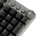 Teclado Ibox AURORA K-4 Negro Negro/Plateado QWERTY